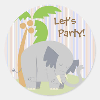 Adesivo Redondo Selgle Party Stickers