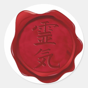 Adesivo Redondo selo da cera - REIKI