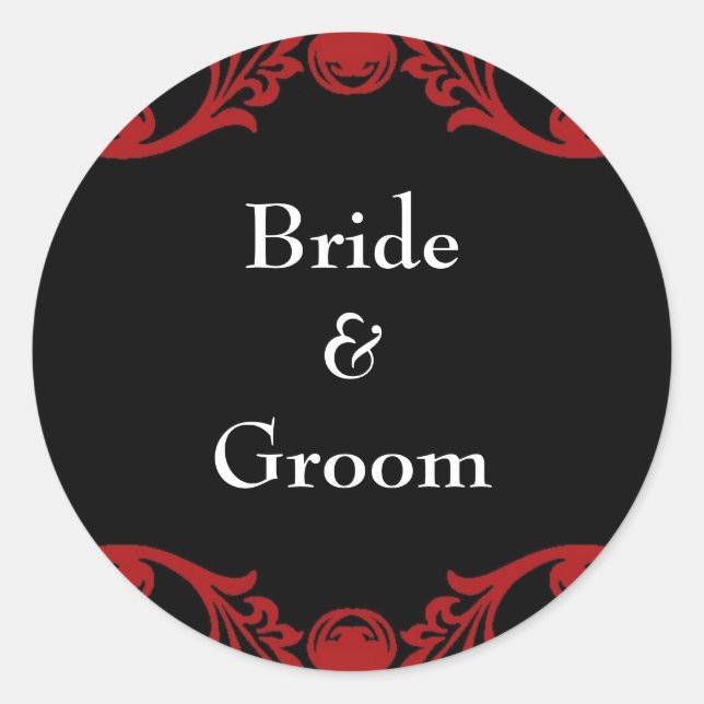 Adesivo Redondo Selo de Envelope (Frente)