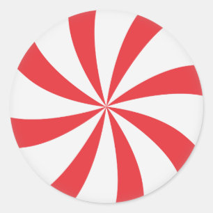 Adesivo Redondo Selo de Envelope Candy