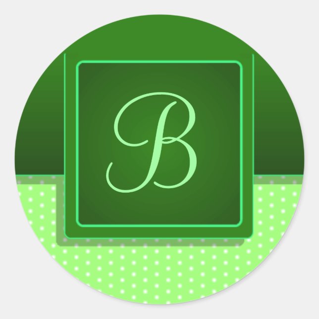 Adesivo Redondo Selo de Envelope Inicial com Guias (Frente)