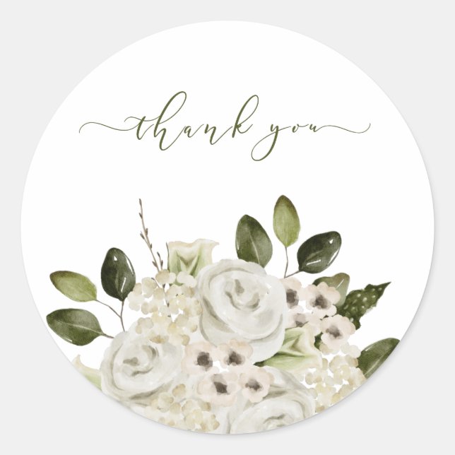 Adesivo Redondo Selo de Envelope Rosa Branco (Frente)