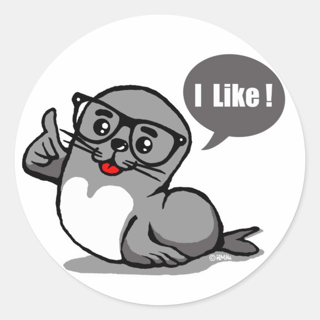 Adesivo Redondo Selo de homologação (Frente)