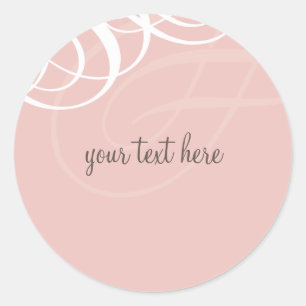 Adesivo Redondo Selo de proteção: voga de desenho 9