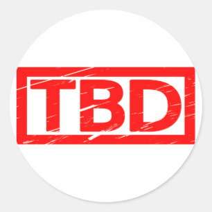 Adesivo Redondo Selo de TBD