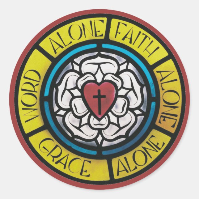 Adesivo Redondo Selo De Vidro Retido (Frente)