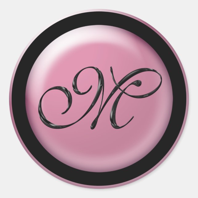 Adesivo Redondo Selos De Convite Para Casamento M (Frente)