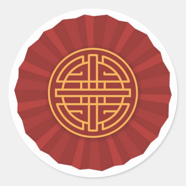 Adesivo Redondo Selos de Envelope de Festa de casamento com Boa So (Frente)