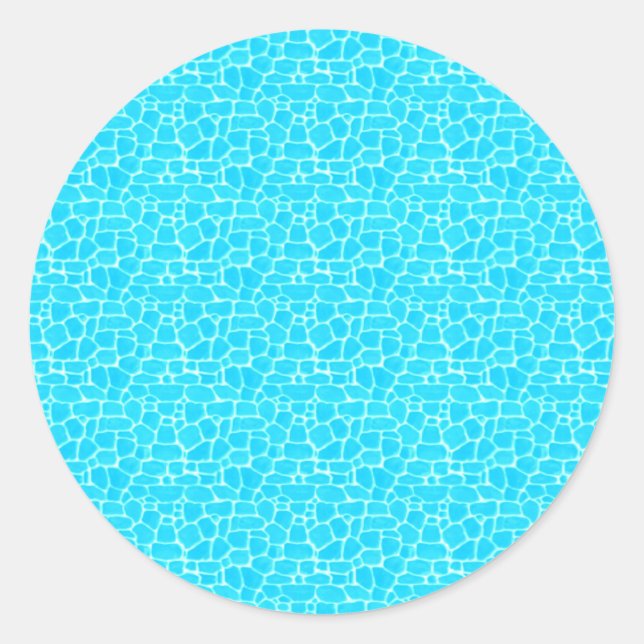 Adesivo Redondo Selos De Envelope De Pedra Ciana (Frente)