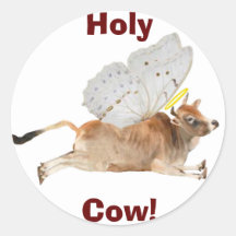 Selos De Envelope De Vaca Santa