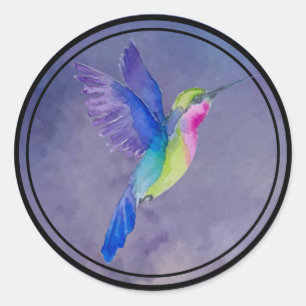 Adesivo Redondo Selos de Envelope Hummingbird