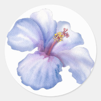Adesivo Redondo Selos de Envelope para Sonhos de Hibiscus