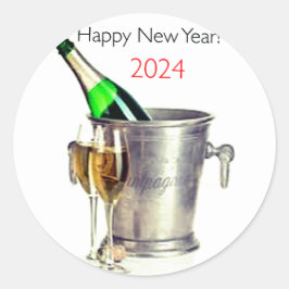 Adesivo Redondo Selos de envelopes de 2024