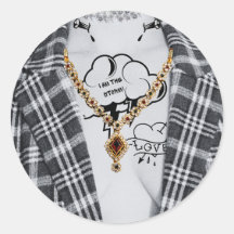 Selos de Halloween Gótico Bad and Boojee