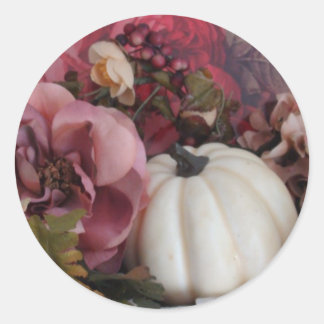 Adesivo Redondo Selos de outono