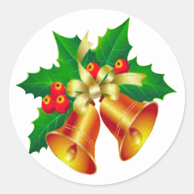 Adesivo Redondo Selos e Selos Holly Envelope (Frente)