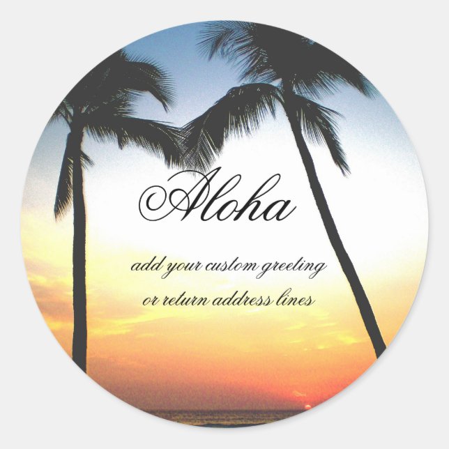 Adesivo Redondo Selos feitos sob encomenda de incandescência do (Frente)