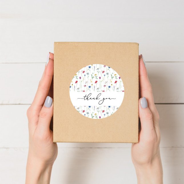 Adesivo Redondo Selvagens Elegantes (Criador carregado)