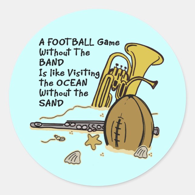 Adesivo Redondo Sem a Banda (Frente)