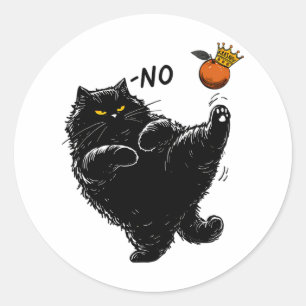 Adesivo Redondo Sem Conhecimentos Na América Nós Somos A Camisa Po