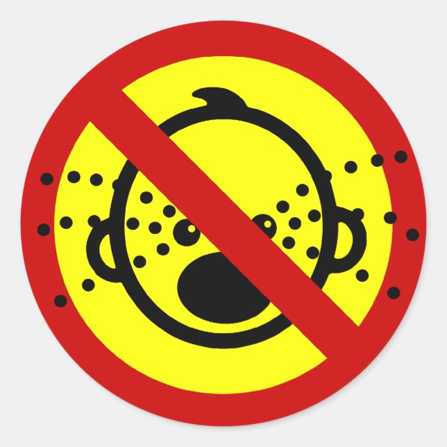 Adesivo Redondo SEM Cry Babies ⚠ Sinal de Aeroporto Tailandês ⚠ (Frente)