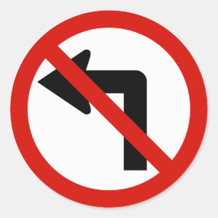 Adesivo Redondo Sem Esquerda