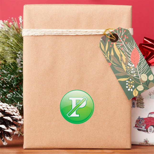 Adesivo Redondo Sem Estacionamento (Criador carregado)