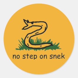 Adesivo Redondo Sem Etapa no Snek