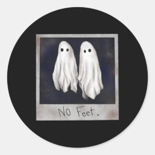 Adesivo Redondo Sem Feet Ghost Halloween Bruxa Lydia Bleach Spooky