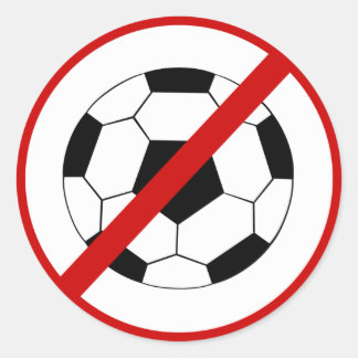 Adesivo Redondo sem futebol