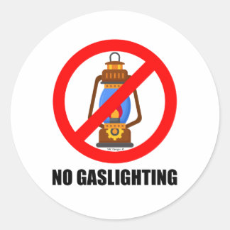 Adesivo Redondo Sem Gaslight