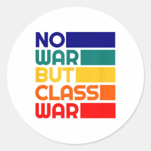 Adesivo Redondo Sem guerra Karl Marx Mas Guerra Cl Radical Esquerd