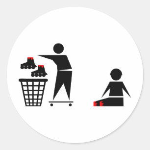 Adesivo Redondo sem linha