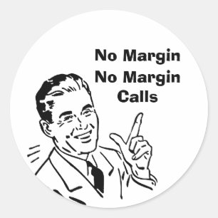 Adesivo Redondo Sem Margem, Sem Chamadas Marginais