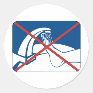 Adesivo Redondo Sem Pés Piscando no Sink Sign, Tailândia