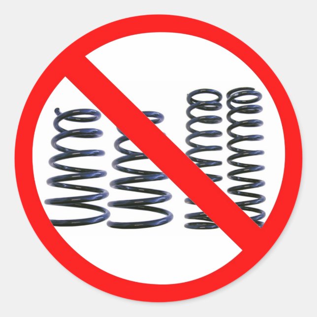 Adesivo Redondo Sem Primaveras! (Frente)