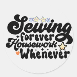 Adesivo Redondo Semente para sempre