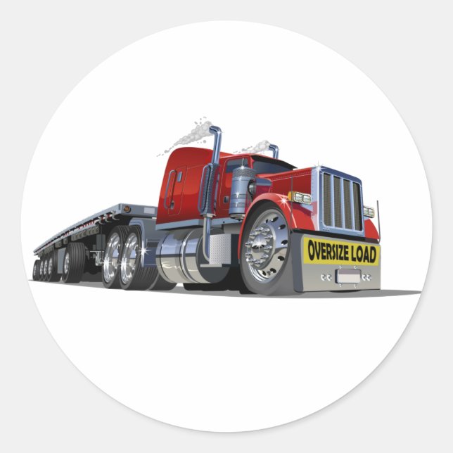 Adesivo Redondo Seminário de desenho animado (Frente)