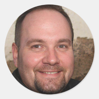 Adesivo Redondo Sempre Seja Você Mesmo