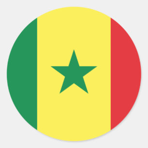 Adesivo Redondo senegal