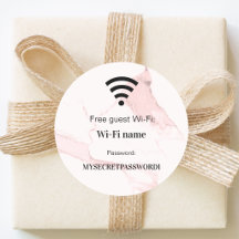 senha pin rede wifi cliente convidado mármore