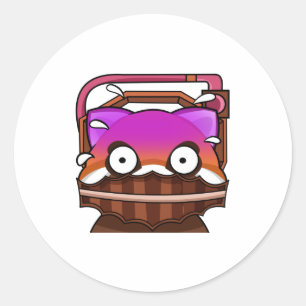 Adesivo Redondo senhora deputada