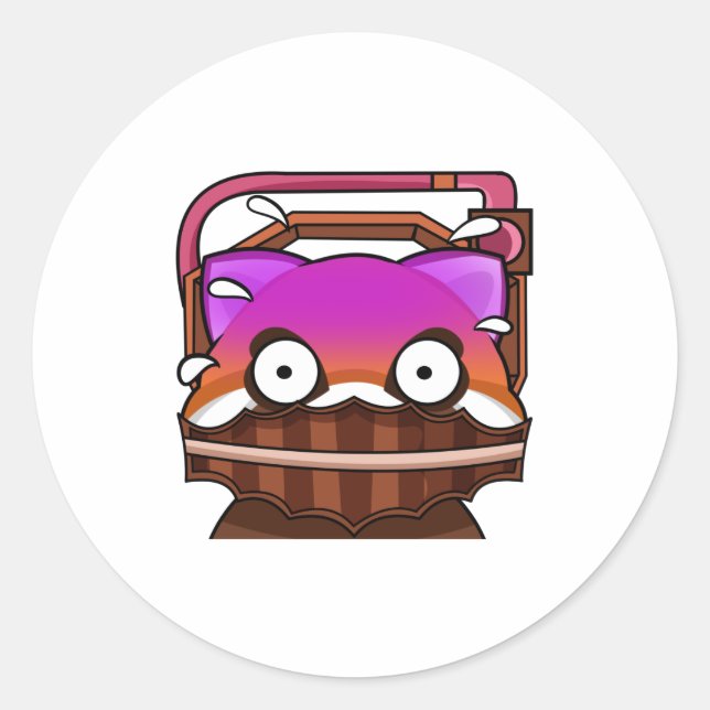 Adesivo Redondo senhora deputada (Frente)