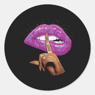 Adesivo Redondo Sensibilização 3