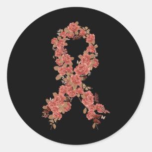 Adesivo Redondo Sensibilização do Cancer Endometrial Uterino da Fi