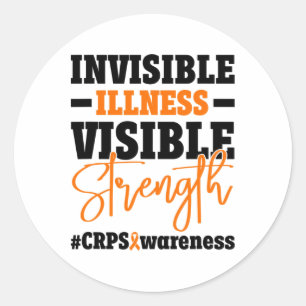 Adesivo Redondo Sensibilização Do Rsd Crps 10