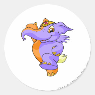 Adesivo Redondo Separação de Elephante