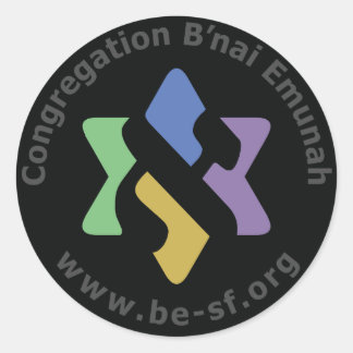 Adesivo Redondo ser estrela em preto