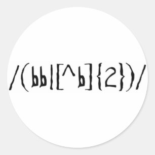 Adesivo Redondo Ser Ou Não Ser