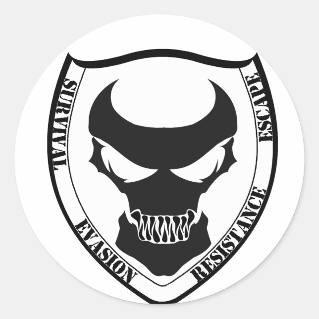 Adesivo Redondo SERE Team Sticker (Frente)